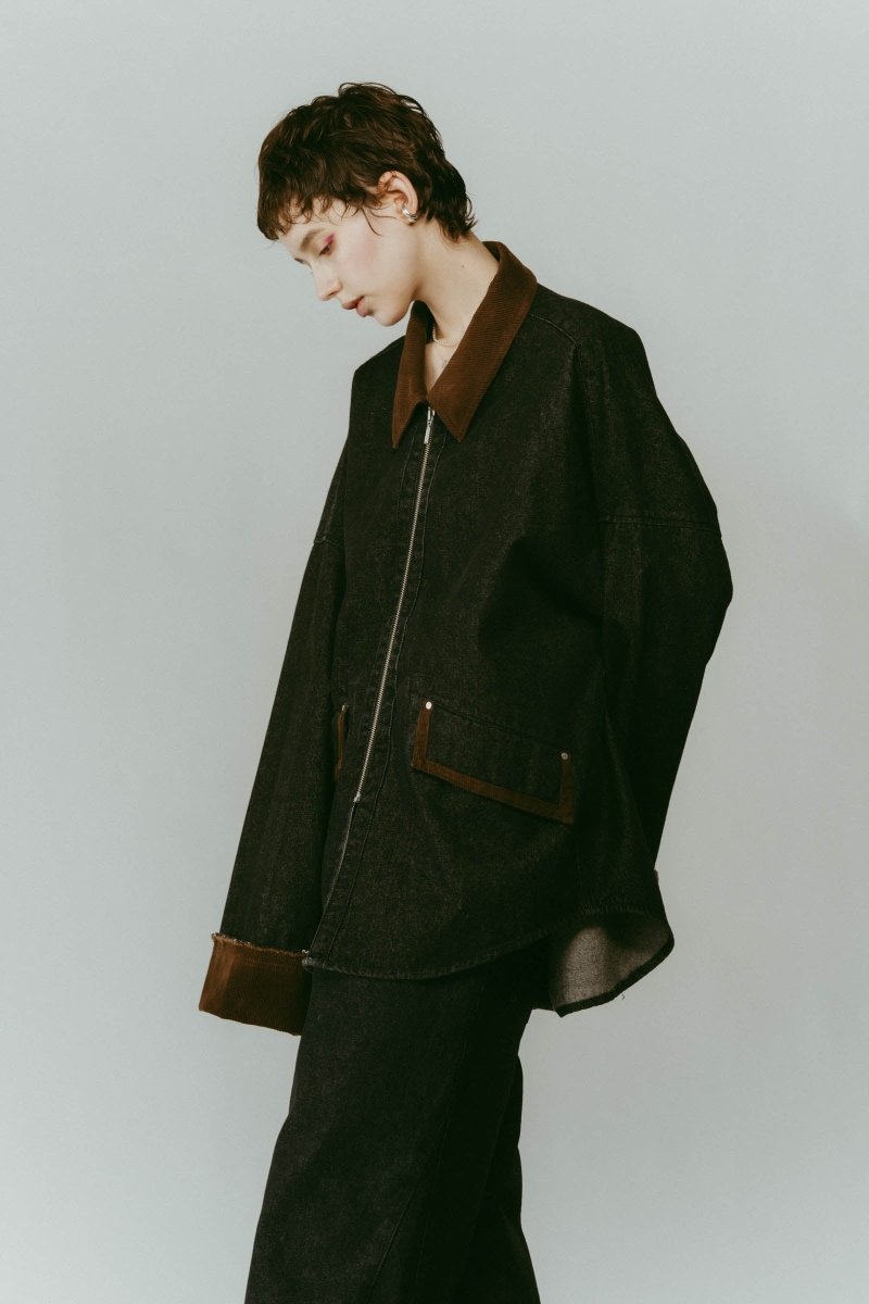 denim over shirt jacket(unisex)/2color - KNUTH MARF