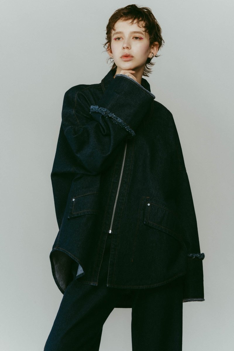 denim over shirt jacket(unisex)/2color - KNUTH MARF