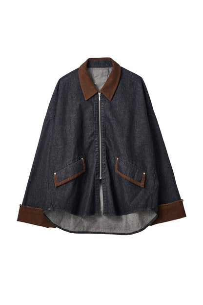 denim over shirt jacket(unisex)/2color - KNUTH MARF
