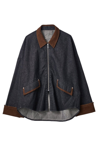 denim over shirt jacket(unisex)/2color - KNUTH MARF