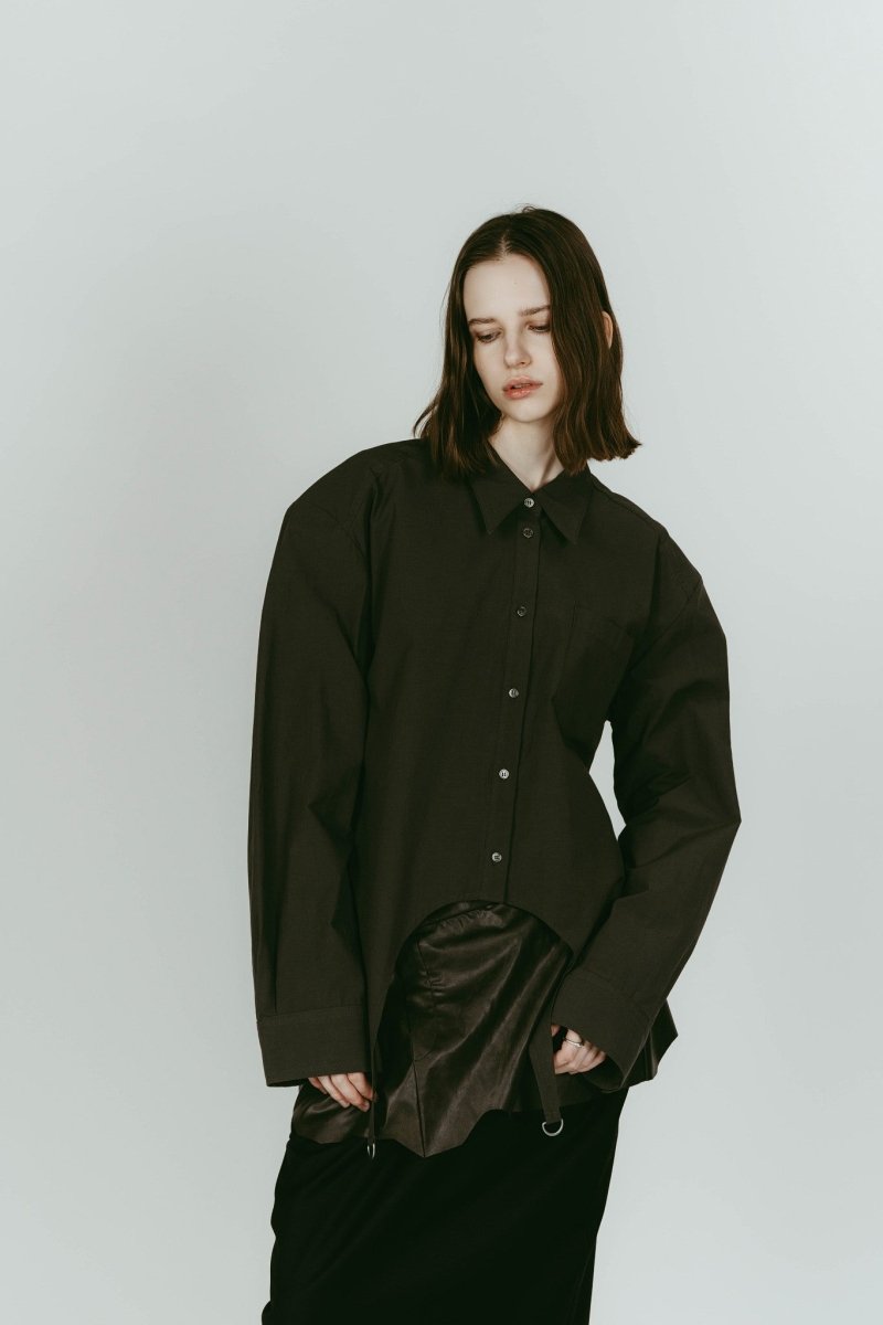 トップス Knuth Marf design overshirt design overshirt/green | KNUTH MARF