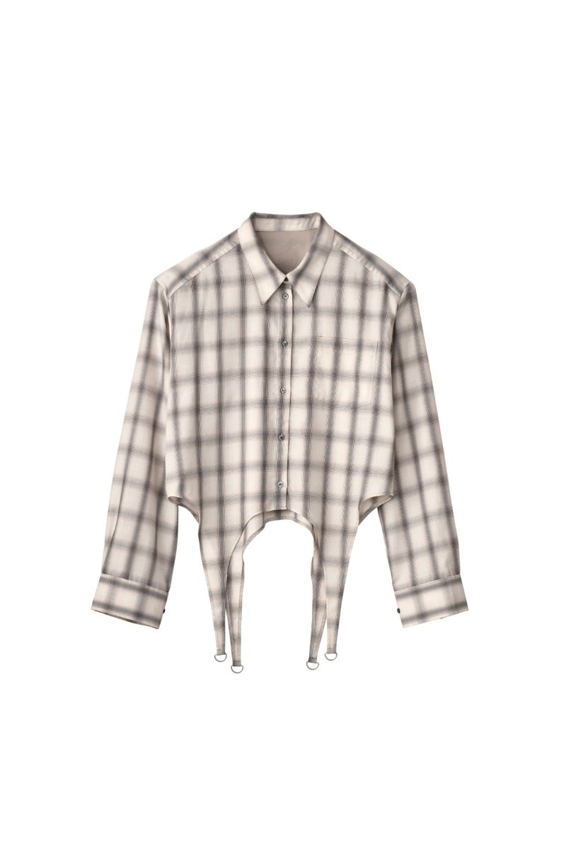 design overshirt/white