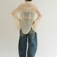 design sheer shirt/2color - KNUTH MARF