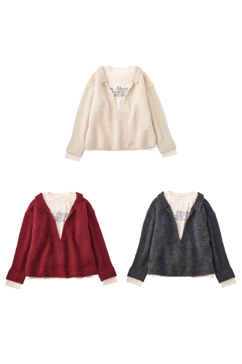 docking loose knit(unisex)/3color - KNUTH MARF