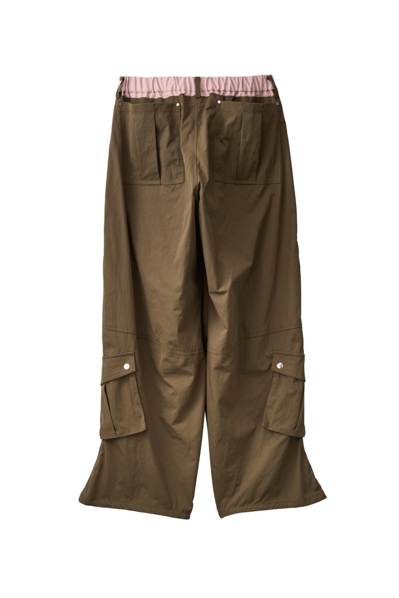 docking nylon pants(unisex)/khaki - KNUTH MARF