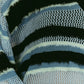 double - faced border knit/blue - KNUTH MARF