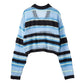 double - faced border knit/blue - KNUTH MARF