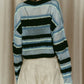 double - faced border knit/blue - KNUTH MARF