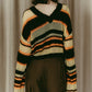 double - faced border knit/yellow - KNUTH MARF
