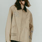 embroidered jacket(unisex)/beige - KNUTH MARF