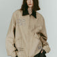 embroidered jacket(unisex)/beige - KNUTH MARF