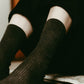 embroidered long socks/3color - KNUTH MARF