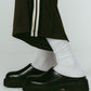 embroidered long socks/3color - KNUTH MARF