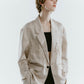 embroidered satin jacket/3color - KNUTH MARF