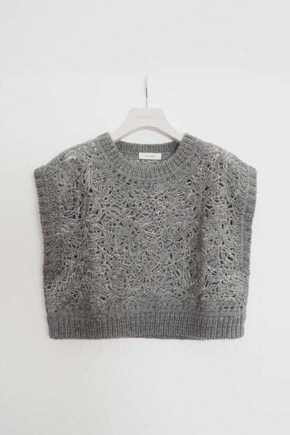 embroidery knit best/3color - KNUTH MARF