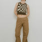 flag marble knit tank3color - KNUTH MARF