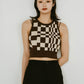 flag marble knit tank3color - KNUTH MARF