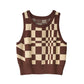flag marble knit tank3color - KNUTH MARF