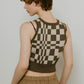 flag marble knit tank3color - KNUTH MARF
