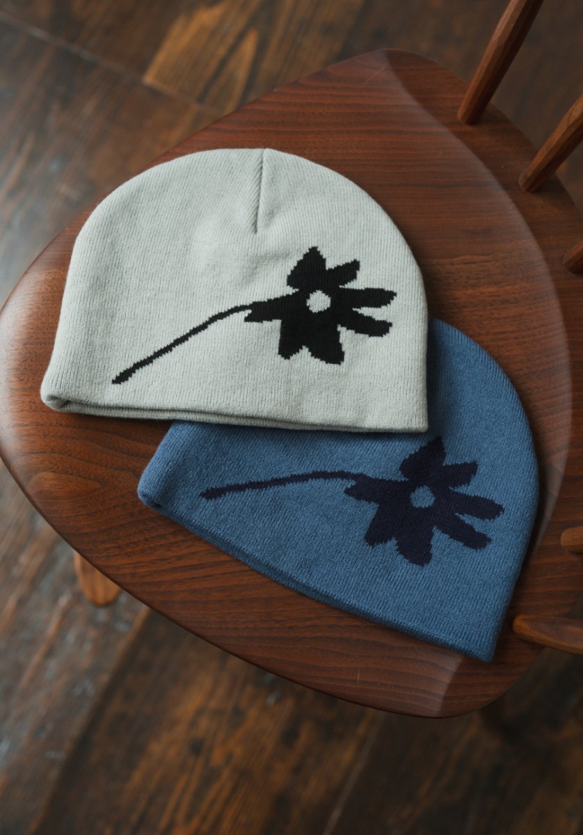 flower beanie/2color - KNUTH MARF