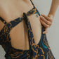 flower paint swimwear(onepiece)/2color - KNUTH MARF