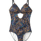 flower paint swimwear(onepiece)/2color - KNUTH MARF