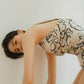 flower paint swimwear(onepiece)/2color - KNUTH MARF