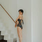 flower paint swimwear(onepiece)/2color - KNUTH MARF