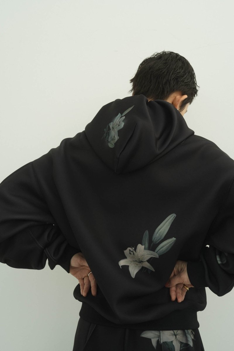 flower punch hoodie(unisex)/2color - KNUTH MARF