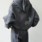 flower punch hoodie(unisex)/2color - KNUTH MARF