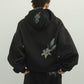 flower punch hoodie(unisex)/2color - KNUTH MARF