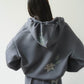 flower punch hoodie(unisex)/2color - KNUTH MARF