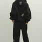 flower punch hoodie(unisex)/2color - KNUTH MARF