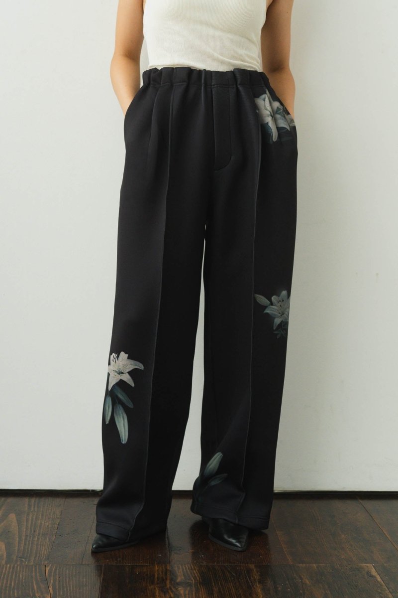 flower punch pants(unisex)/2color - KNUTH MARF