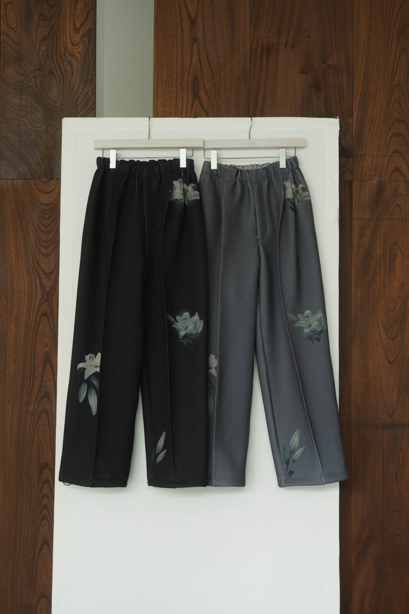 flower punch pants(unisex)/2color - KNUTH MARF