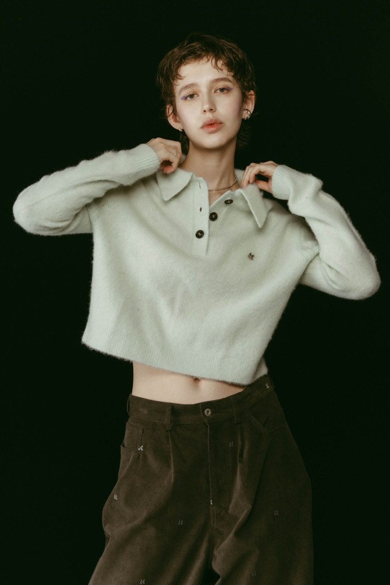 fox over polo - neck knit - special edition /4color - KNUTH MARF