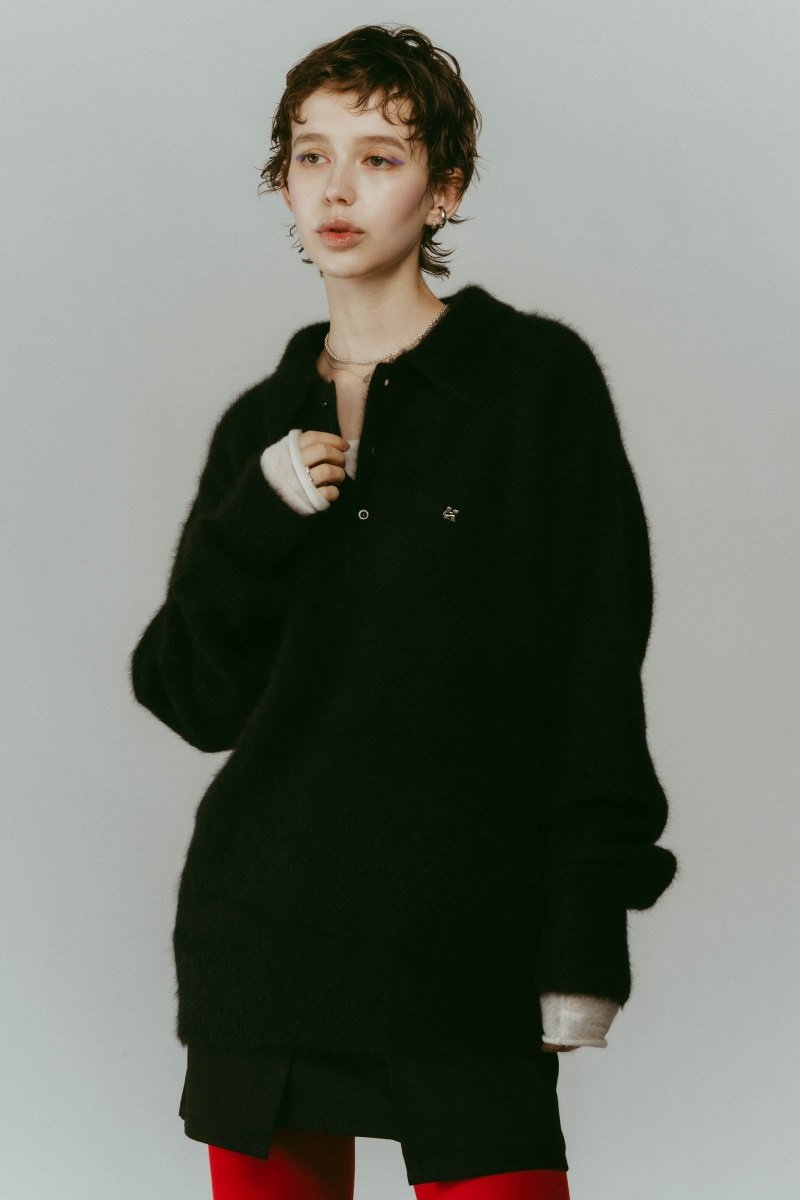 fox over polo - neck knit(unisex) - special edition/4color - KNUTH MARF
