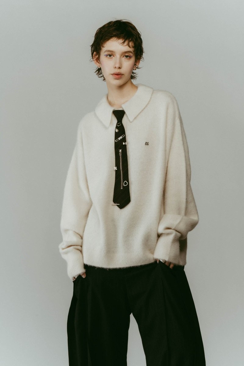fox over polo - neck knit(unisex) - special edition/4color - KNUTH MARF