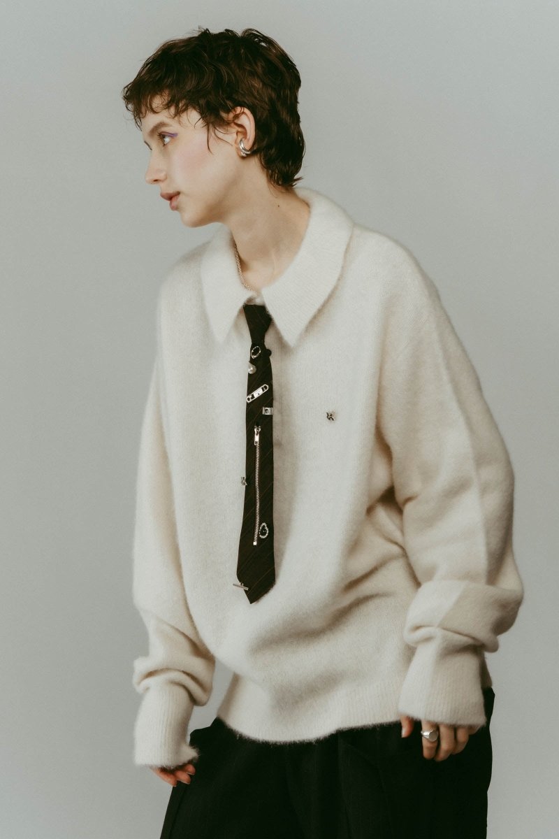 fox over polo - neck knit(unisex) - special edition/4color - KNUTH MARF