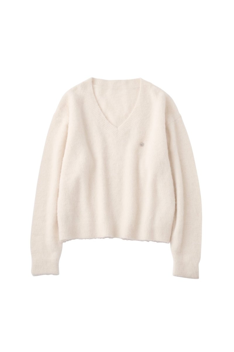 fox v - neck knit - special edition/4color - KNUTH MARF