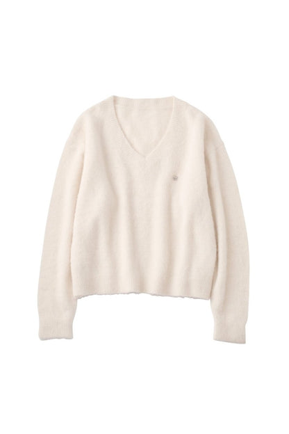 fox v - neck knit - special edition/4color - KNUTH MARF