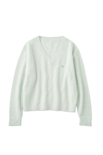fox v - neck knit - special edition/4color - KNUTH MARF