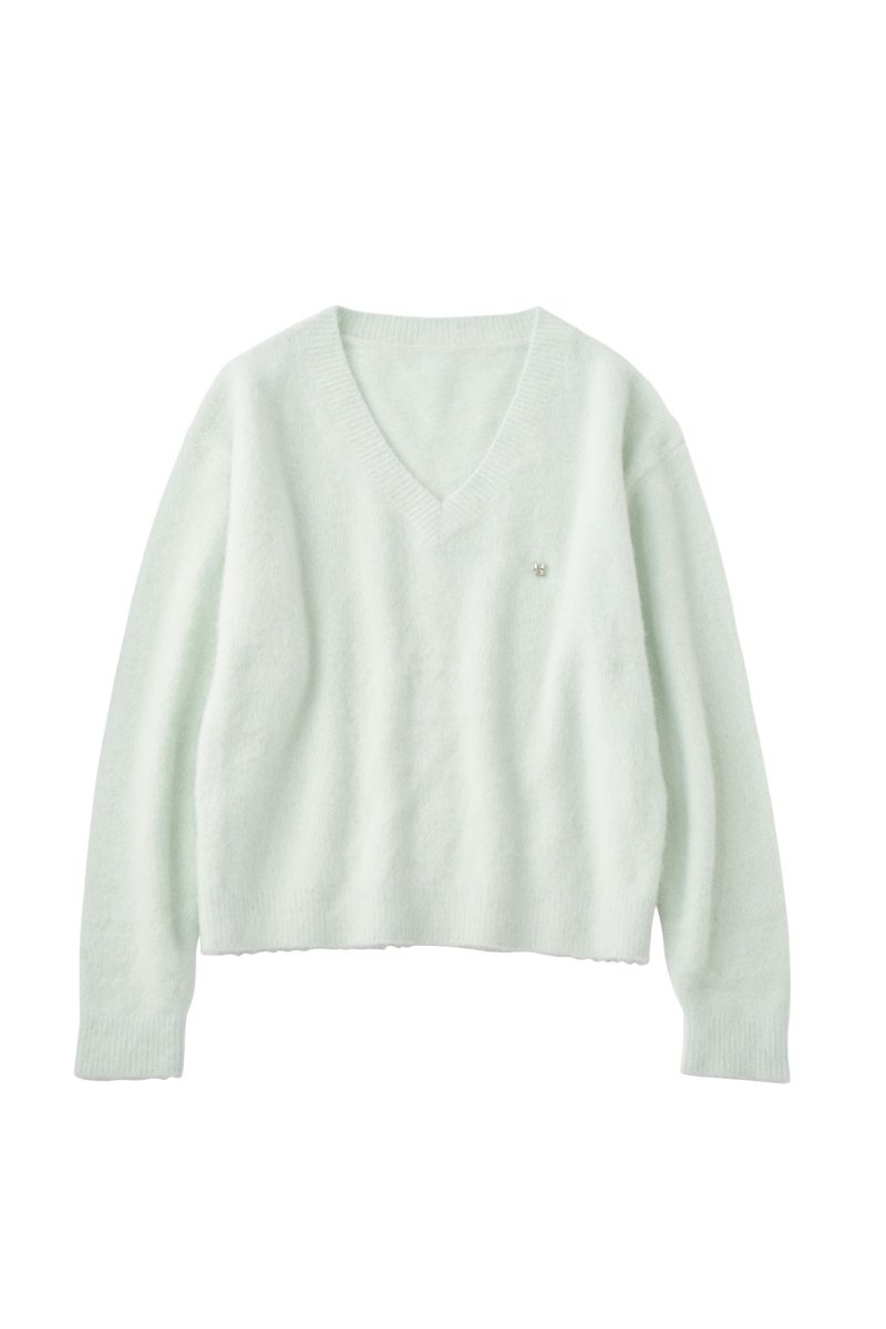 fox v - neck knit - special edition/4color - KNUTH MARF