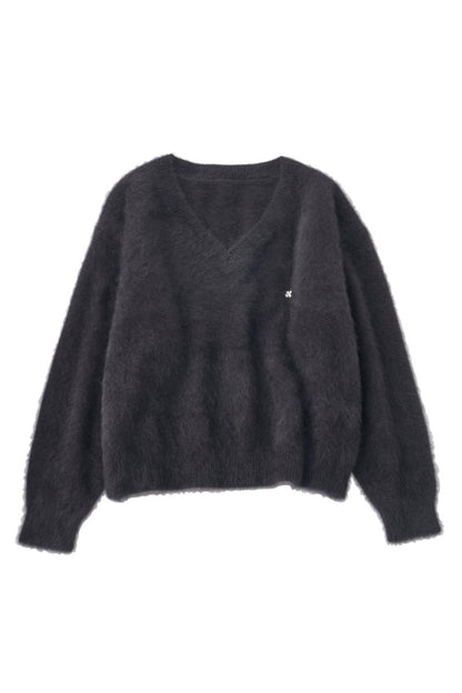 fox v - neck knit - special edition/4color - KNUTH MARF