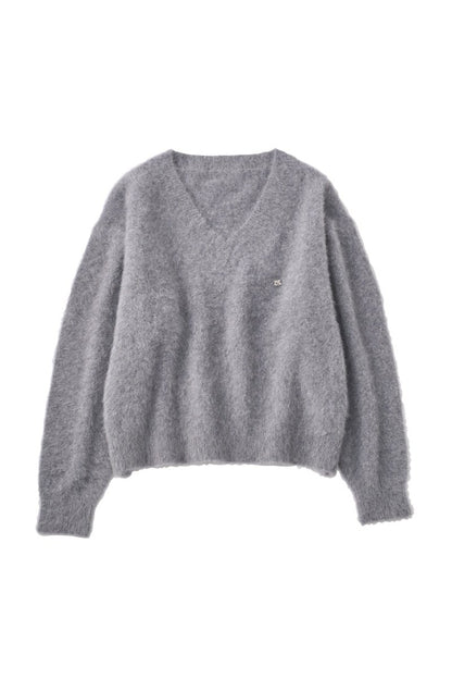 fox v - neck knit - special edition/4color - KNUTH MARF