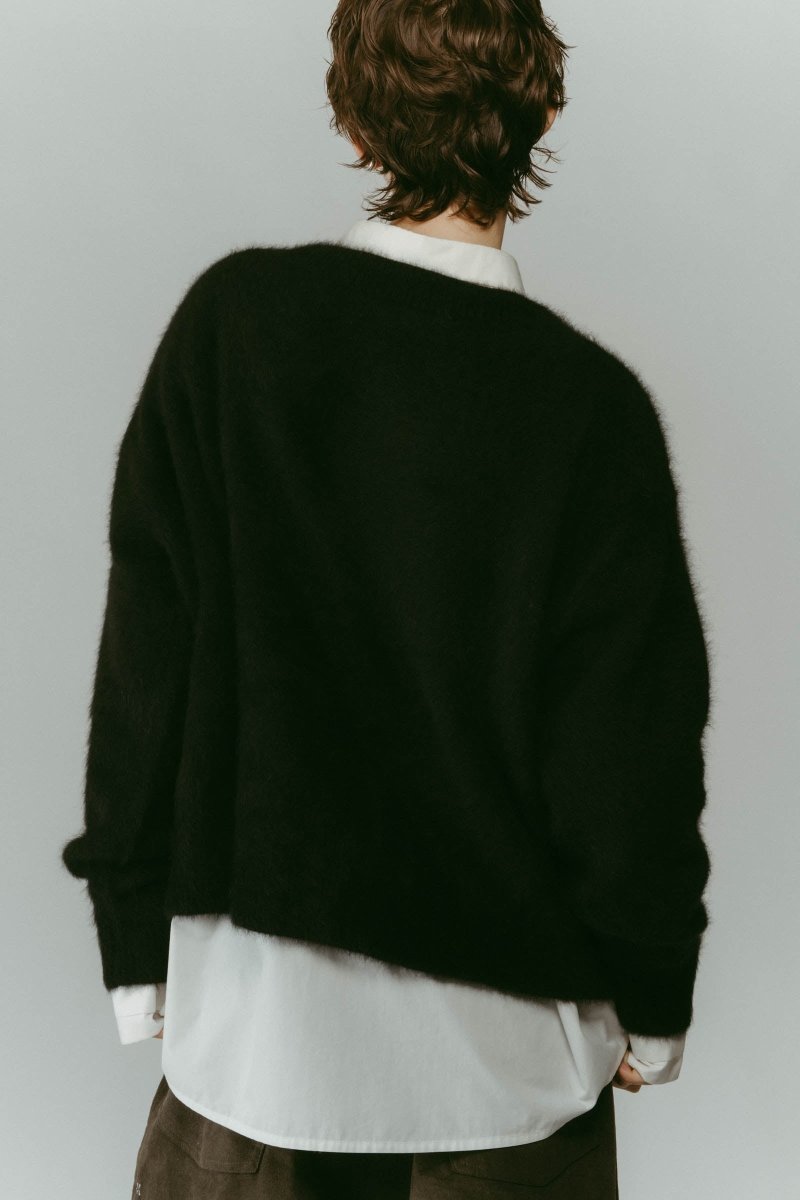 fox v - neck knit - special edition/4color - KNUTH MARF