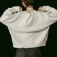 fox v - neck knit - special edition/4color - KNUTH MARF