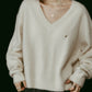 fox v - neck knit - special edition/4color - KNUTH MARF