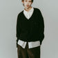 fox v - neck knit - special edition/4color - KNUTH MARF