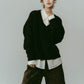 fox v - neck knit - special edition/4color - KNUTH MARF